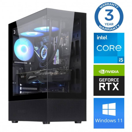 INTOP i5-12400F 32GB 1TB SSD M.2 NVME RTX5060Ti 16GB WIN11