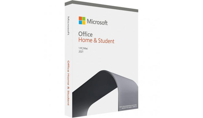Microsoft Office Home and Student 2021 79G-05339 ESD  1 PC/Mac user(s)  All Languages