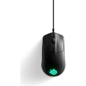 SteelSeries Rival 3 Gaming Mouse  Wired  Black