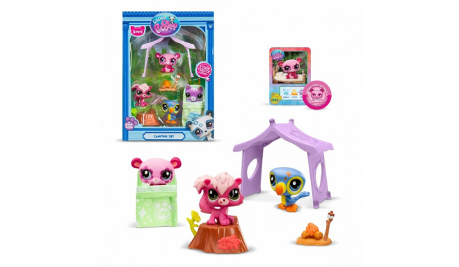 Figures set Littlest Pet Shop Trios Tuba Camping