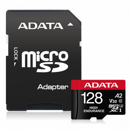 Memory card microSD Card High Endurance 128GB UHS1 U3 V30 A2 100/85MB/s + Adapter