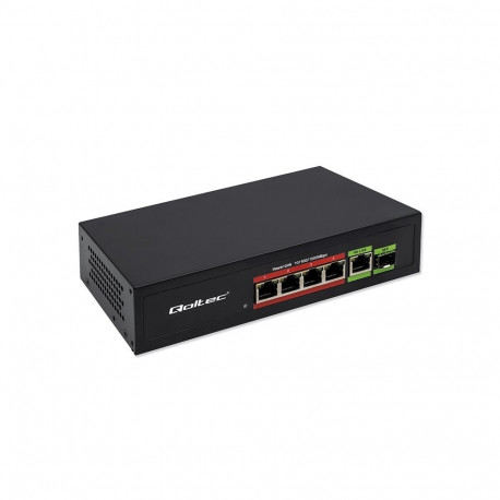 Ethernet PoE SWITCH 4x RJ45 PoE 1x RJ45Upli
