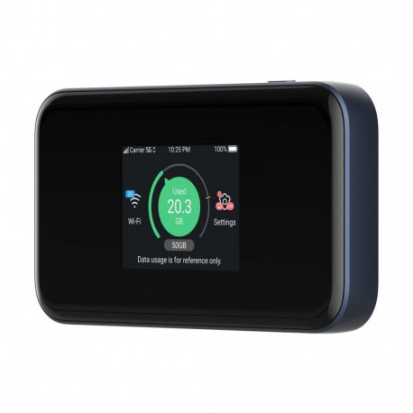 Wi-Fi Router - Zte Mu5001 3800 Mbps Wifi6 5G LTE Black