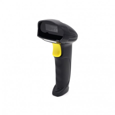 Barcode Scanner - Qoltec 50853 1D/2D USB Black