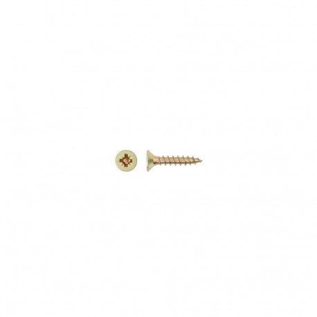 CHIPBOARD SCREW 6.0X30 YLW ZP 20PCS G1