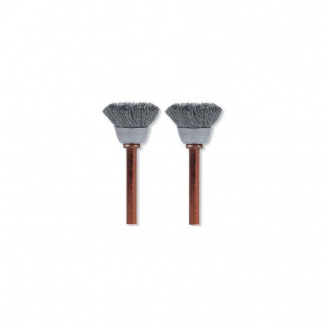 STAINLESS STEEL BRUSH DREMEL 530 2PCS