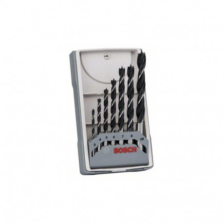 WOOD DRILL SET 7 PCS 3-10 MM