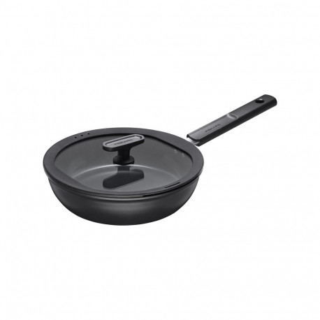 PAN SAUTE HARD FACE 28CM WITH LID