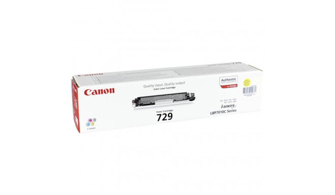 Canon Toner 4367B002 / 729 Yellow