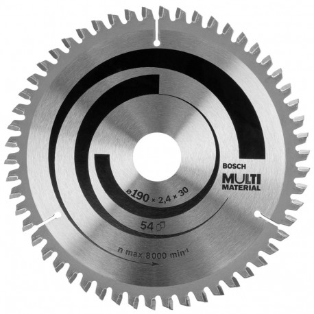 Bosch Optiline Multi Material 190x30-54 Circular Saw Blade