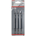 Bosch 3 jigsaw blades T344D