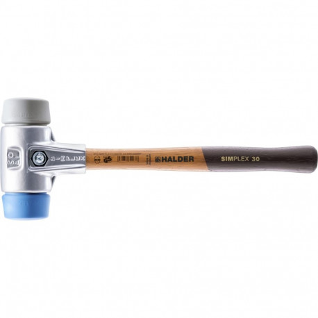 Halder SIMPLEX soft-face mallet 30 TPE-soft/TPE-mid TE SIMPL