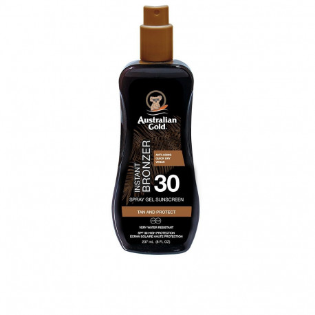 Australian Gold päikesekaitse pihustatav geel SPF30 kohese isepruunistajaga 237ml