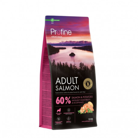 Profine Adult Salmon & Potatoes dog food 12kg
