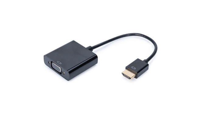 "DIGITUS HDMI-Konverter HDMI-A -> VGA(D-Sub) schwarz"