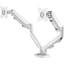 "Fellowes EPPA Monitorarm doppelt Weiss"