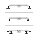 "Neomounts DS65S-950WH2 Tischhalterung für 2 Monitore bis 86cm 34"" 11KG Weiß"