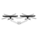 "Neomounts DS65S-950WH2 Tischhalterung für 2 Monitore bis 86cm 34"" 11KG Weiß"