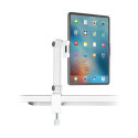 "Tabletständer mit 3 Drehpunkten (4.7"" - 12.9"") max 1kg- Tischhalterung - Neomounts Weiß"