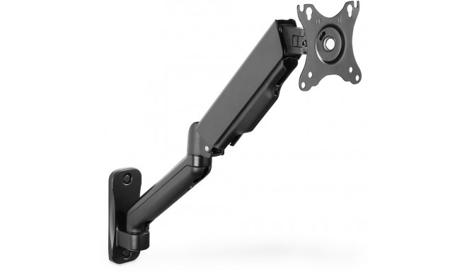 "DIGITUS Universelle Monitor-Wandhalterung mit Gasdruckfeder und Schwenkarm"