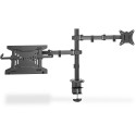 "Monitorhalter mit Notebookhalterung (17-32"") / Notebook-Halter 9KG schwarz DA-90436"
