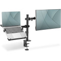 "Monitorhalter mit Notebookhalterung (17-32"") / Notebook-Halter 9KG schwarz DA-90436"