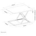 "Sitz-Steh-Arbeitsplatz max 8KG Neomounts" "Sitz-Steh-Arbeitsplatz max 8KG Neomounts"