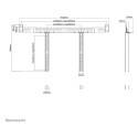 "Universelle Soundbar Halterung. tiefenverstellbar (0-4.2 cm) 10KG AWL29-750BL1 Neomounts"