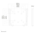 "Wandhalterung für Flachbildschirme bis 30"" (76 cm) 30KG FPMA-W25BLACK Neomounts"