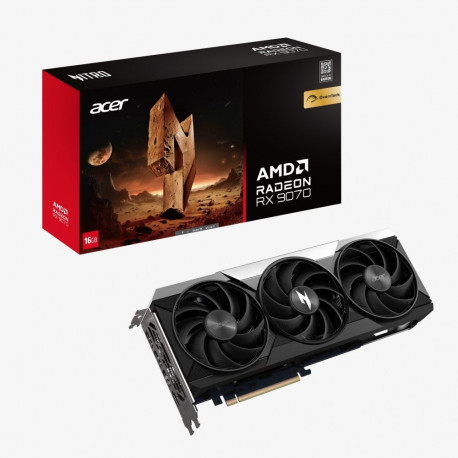 "RX 9070 16GB Acer Nitro Radeon OC GDDR6 3 Fan"