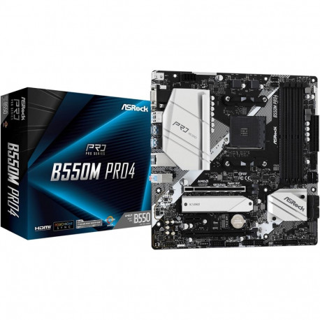 "AM4 ASRock B550M PRO4 mATX"