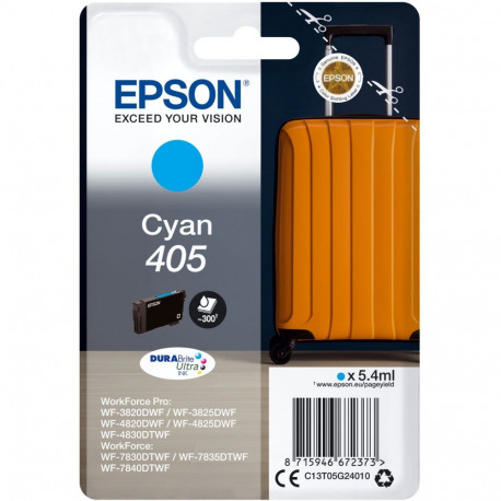 "Epson Tinte 6LB Singlepack Cyan 405 DURABrite Ultra Ink"