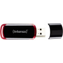"STICK 64GB USB2.0 Intenso 64GB USB 2.0 Typ A black - red USB-Stick"