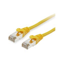 "Equip Patchkabel Cat6 S/FTP 2xRJ45 25.00m gelb LSZH Polybeutel"