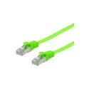 "Equip Patchkabel Cat6A U/FTP 2xRJ45 10.00m grün Flach LSZH Polybeutel"