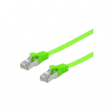 "Equip Patchkabel Cat6A U/FTP 2xRJ45 1.00m grün Flach LSZH Polybeutel"