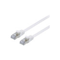 "Equip Patchkabel Cat6A U/FTP 2xRJ45 1.00m weiß Flach LSZH Polybeutel"