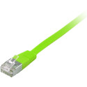 "Equip Patchkabel Cat6A U/FTP 2xRJ45 0.50m grün Flach LSZH Polybeutel"