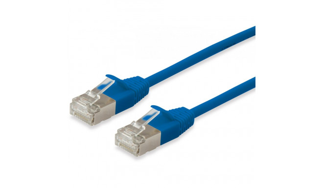 "Equip Patchkabel Cat6A F/FTP 2xRJ45 20.00m blau Slim LSZH Polybeutel"