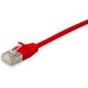 "Equip Patchkabel Cat6A F/FTP 2xRJ45 2.00m rot Slim LSZH Polybeutel"
