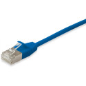 "Equip Patchkabel Cat6A F/FTP 2xRJ45 10.00m blau Slim LSZH Polybeutel"
