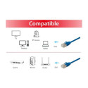 "Equip Patchkabel Cat6A F/FTP 2xRJ45 3.00m blau Slim LSZH Polybeutel"