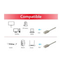 "Equip Patchkabel Cat6A F/FTP 2xRJ45 1.00m beige Slim LSZH Polybeutel"