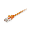 "Equip Patchkabel Cat6A S/FTP 2xRJ45 15.00m orange LSZH Polybeutel"