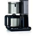 "Bosch Filterkaffeemaschine TKA8A683 Styline Schwarz"