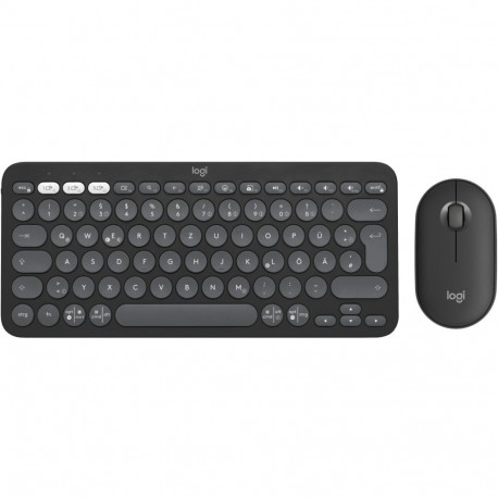"Logitech Pebble 2 Combo TONAL Graphite"