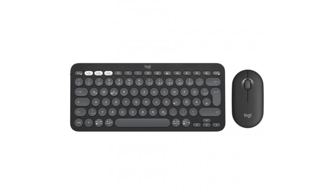 "Logitech Pebble 2 Combo TONAL Graphite"