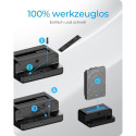 "ICY BOX IB-2914MSCL-C31 Klon- und DockingStation für M.2 NVMe SSD und 3.5""/2.5"" SATA HDD/SSD"