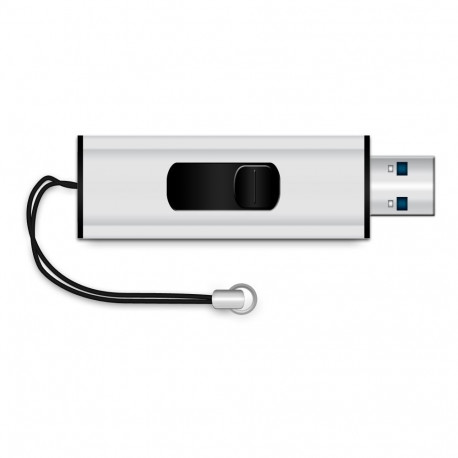 "STICK 8GB MEDIARANGE MR914 3.2 Gen 1 Schwarz/Silber"