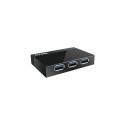 "USB3.0 HUB 4Port D-Link 1340 SuperSpeed aktiv mit Netzteil Black"